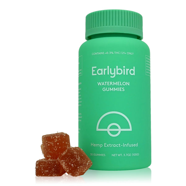 Earlybird CBD - Full Spectrum CBD Gummies - Watermelon