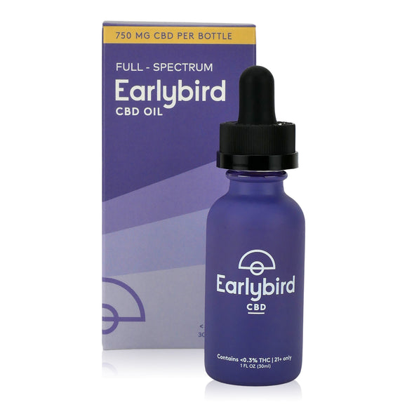 Earlybird CBD Full Spectrum CBD Oil 750mg 30ml