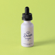 White bottle with black dropper labeled 'Drops by Earlybird' on a green background